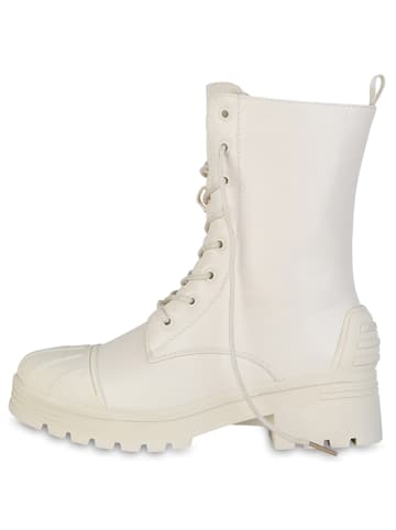 VAN HILL Schnürstiefeletten Anneliese in Beige