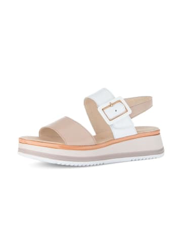 Gabor Plateau Sandalen in rosa