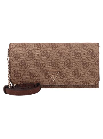 Guess Noelle II Clutch Geldbörse 21 cm in latte logo-brown