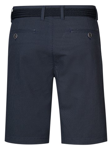 Petrol Industries Chino-Shorts mit Gürtel Breezeify in Blau