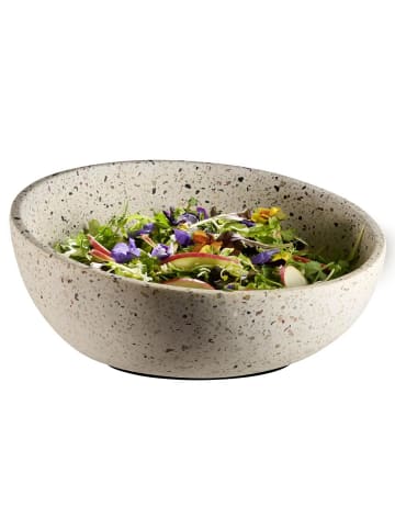 APS Schale TERRAZZO in beige - Ø 29,5 cm, H: 8,5 cm 2,5 Liter