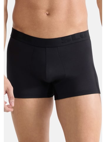 Sloggi Retro Short / Pant SLG Base Soft in Schwarz