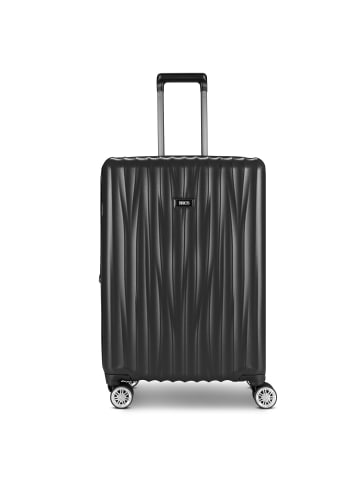 BRIC`s Cervia 2.0 4 Rollen Trolley M 69 cm mit Dehnfalte dark-grey