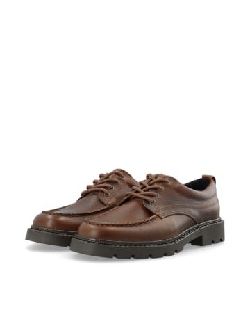 Bianco Derby-Schuhe aus Leder in Tan1