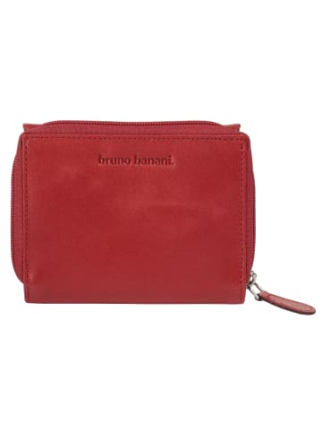 Bruno Banani Geldbörse Mandala echt Leder in rot