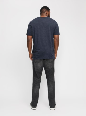 JACK & JONES PLUS T-shirt in Navy Blazer
