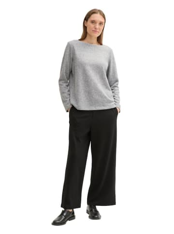 Tom Tailor Sweatshirt in medium silver grey melange