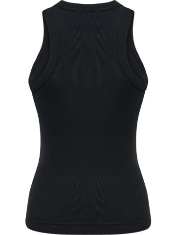 Hummel Top "Hmlpulse Rib Tank Top" in Schwarz