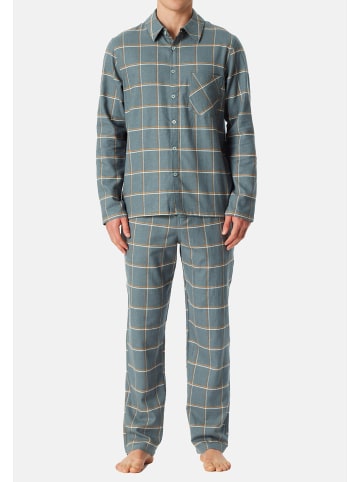 Schiesser Pyjama Selected Premium Warming in Mineral