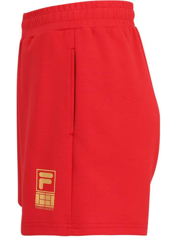 Fila Sportshorts "Lisakovsk Sweat Shorts" in Rot