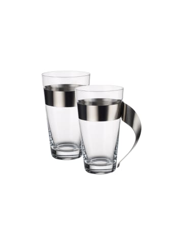 Villeroy & Boch 2er Set Latte Macchiato-Gläser NewWave 300 ml in transparent