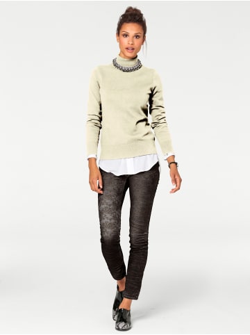 Heine Rollkragen-Pullover in offwhite
