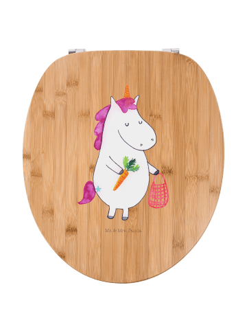 Mr. & Mrs. Panda Toilettensitz Einhorn Vegan ohne Spruch in Braun