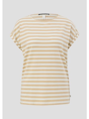 QS T-Shirt in 81G0_beige