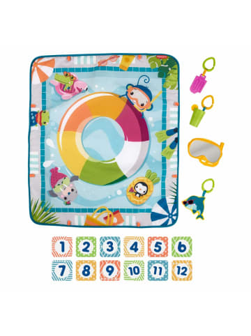 COFI 1453 Baby-Spieldecke mit Spielzeug, für Neugeborene in Mehrfarbig