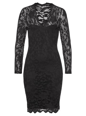 Laura Scott Spitzenkleid in schwarz eco