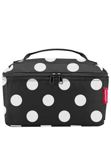 Reisenthel travelling - Beautycase 27 cm (twist maroon) in dots white