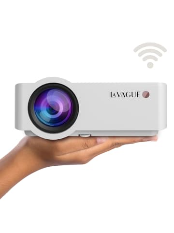 LA VAGUE LV-HD340 WI-FI LED-Projektor in weiß