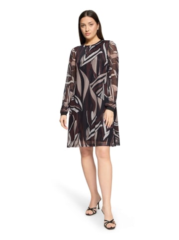 Betty Barclay Chiffonkleid in Braun
