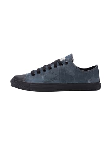 ethletic Canvas Sneaker Black Cap Lo Cut in dove camo indigo jet black