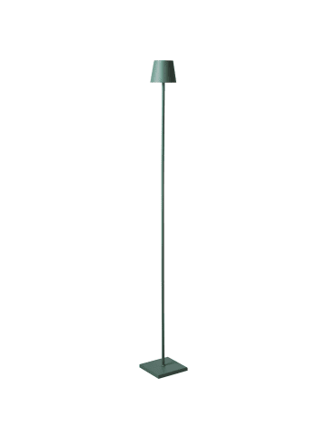 Beliani Stehleuchte GAVARRESA in Grün - (W) 15 x (H) 131 x (L) 15 cm