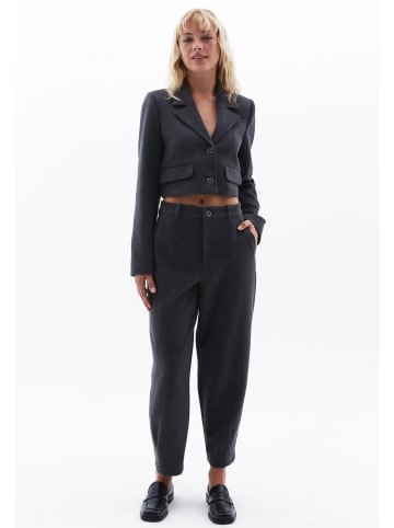OXXO Weite Hosen GRAY PINSTRIPE