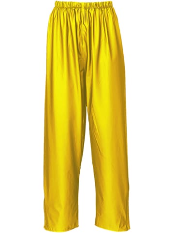 Craftland Craftland Bekleidung PU-Stretch Regenbundhose in gelb