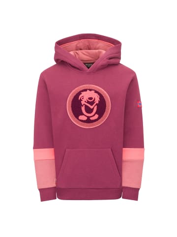 Trollkids Hoodie Troll XT in deep ruby