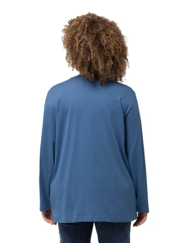 Ulla Popken Shirt in denimblau