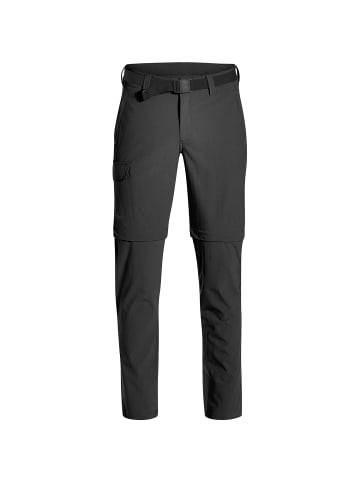 Maier Sports Zip-Hose Torid Slim in Schwarz