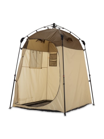 Where Tomorrow Camping Pop Up Duschzelt - 155x155x220 cm - Braun