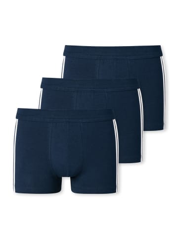 Schiesser Boxershort 3er Pack in Dunkelblau