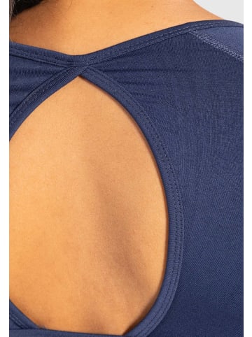 SMILODOX Longsleeve Linnea in Marineblau
