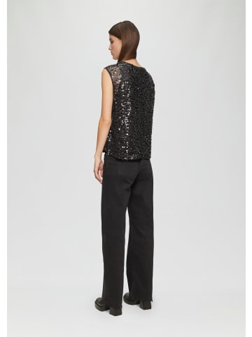 QS Bluse in 9999_schwarz