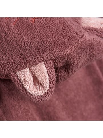 Pippi Babywear Bademantel "Organic bath robe" in Braun