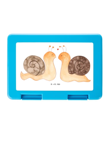 Mr. & Mrs. Panda Snackbox Schnecken Liebe ohne Spruch in Weiß