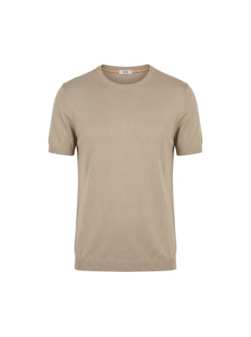 Beige Baumwolle Herren Pullover