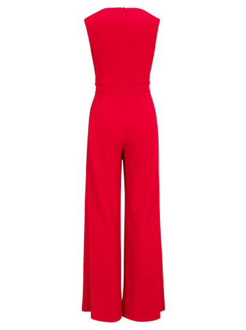 Vera Mont Jumpsuit mit weitem Bein in Red Rose