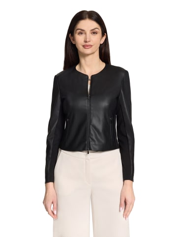 Vera Mont Blazer-Jacke mit Reißverschluss in Schwarz