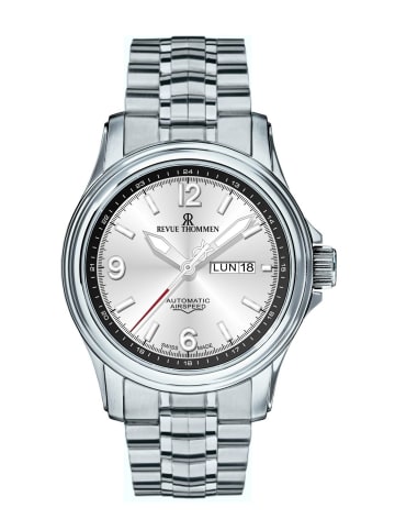Revue Thommen Automatikuhr für Herren in silber