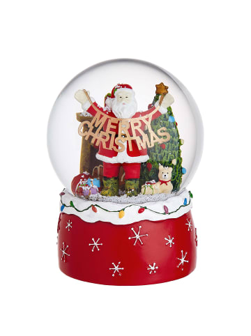Butlers Spieluhr Santa mit Girlande X-MAS in Multicolor