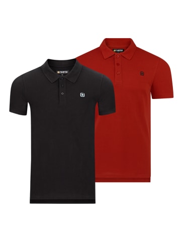 riverso  Poloshirt RIVJohn 2er Pack in Mehrfarbig