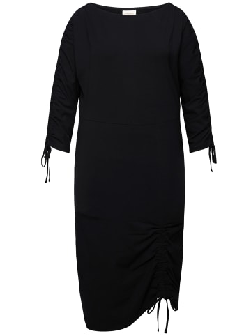 Ulla Popken Midikleid in schwarz