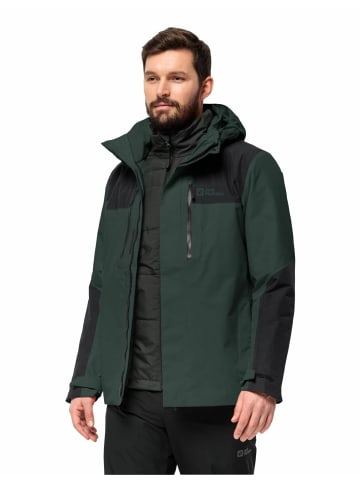 Jack Wolfskin Outdoorjacke für Herren in olive