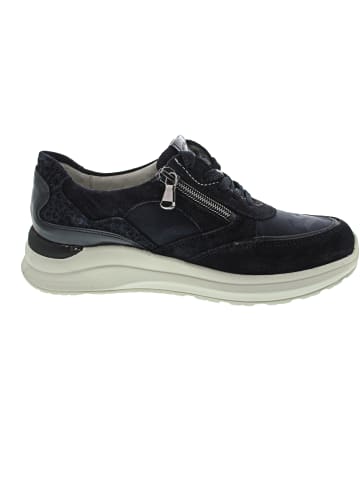 WALDLÄUFER H-Rosa sportlicher Schnürer Blau