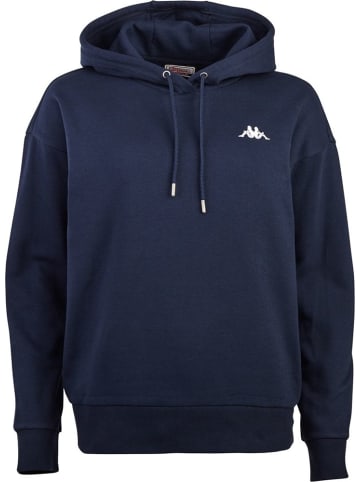 Kappa Hoodie "Hoodie" in Blau