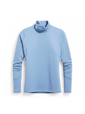 adidas Shirt Golf Cold Ready Mock Longsleeve in Blau