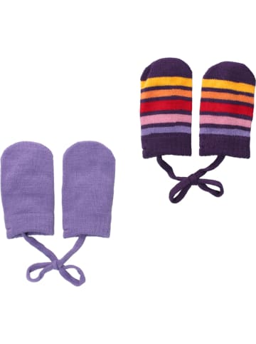 Villervalla Babyhandschuhe Basic Streifen in multicolor