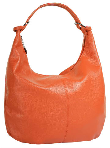 Cluty Shopper echt Leder in orange