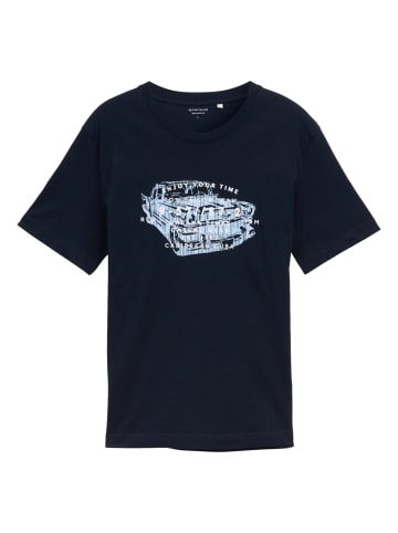 Tom Tailor T-Shirt in dunkelblau